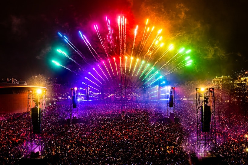 Theatervuurwerk outdoor